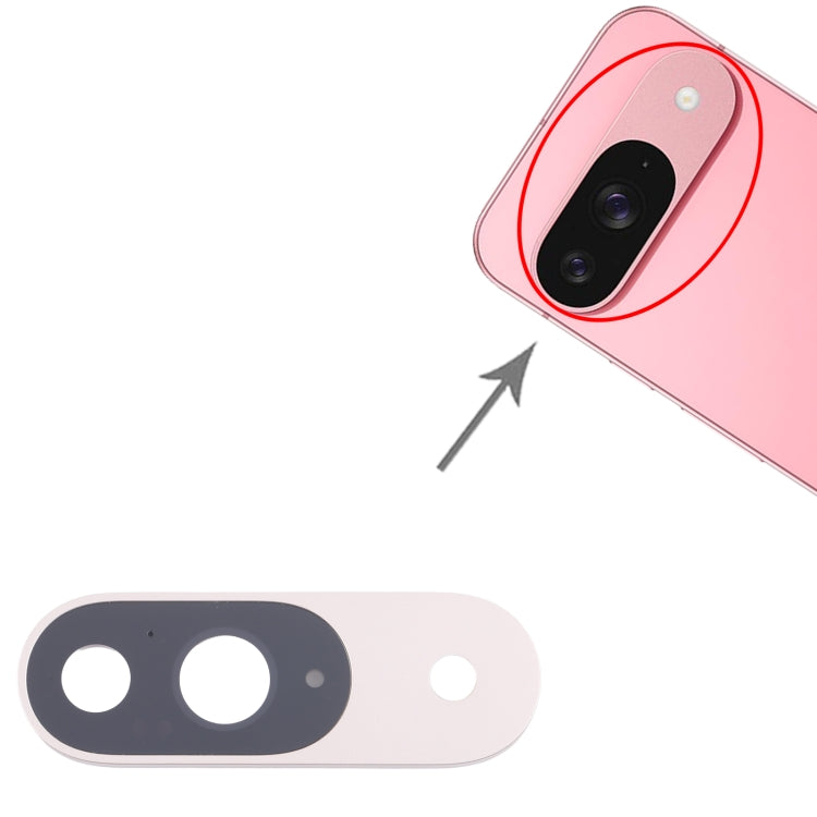 For Google Pixel 9 Original Camera Lens Cover (Silver)