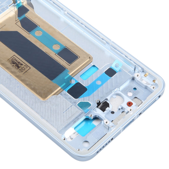 For Xiaomi Civi 4 Pro Original Front Housing LCD Frame Bezel Plate (Blue)