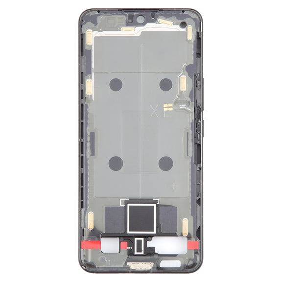 For Xiaomi 14 Ultra Original Front Housing LCD Frame Bezel Plate (Black)