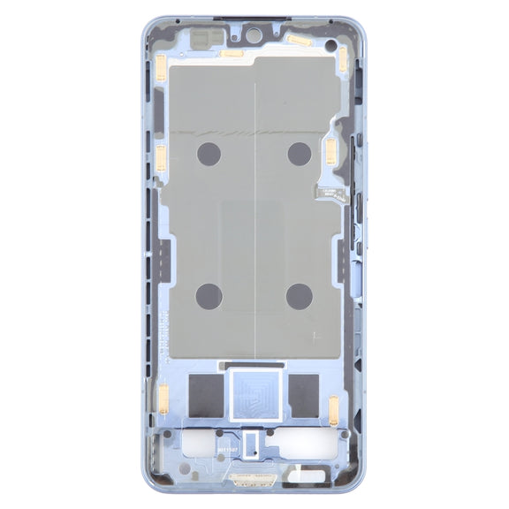 For Xiaomi 14 Ultra Original Front Housing LCD Frame Bezel Plate (Blue)