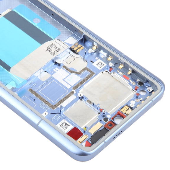 For Xiaomi 14 Ultra Original Front Housing LCD Frame Bezel Plate (Blue)