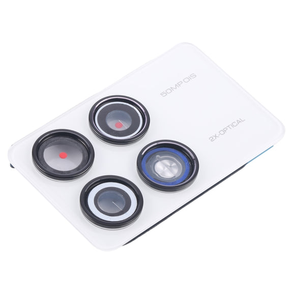 For Xiaomi Redmi K70 Pro Back Camera Lens Frame (White)
