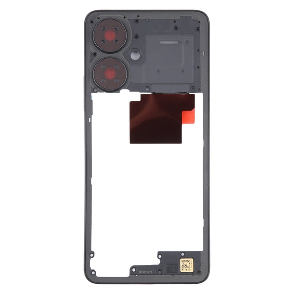 For Xiaomi Poco M6 Original Middle Frame Bezel Plate (Black)