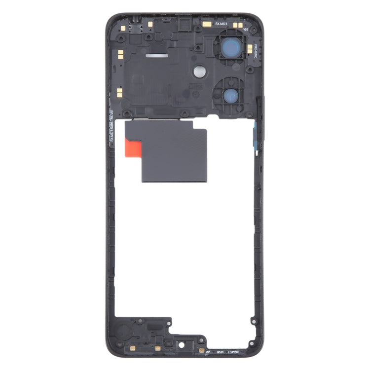For Xiaomi Poco M6 Original Middle Frame Bezel Plate (Black)