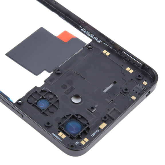 For Xiaomi Poco M6 Original Middle Frame Bezel Plate (Black)