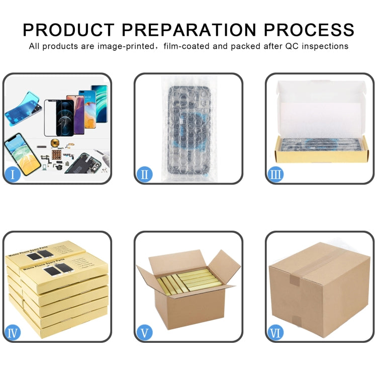 For Xiaomi Poco M6 Original Middle Frame Bezel Plate (Black)