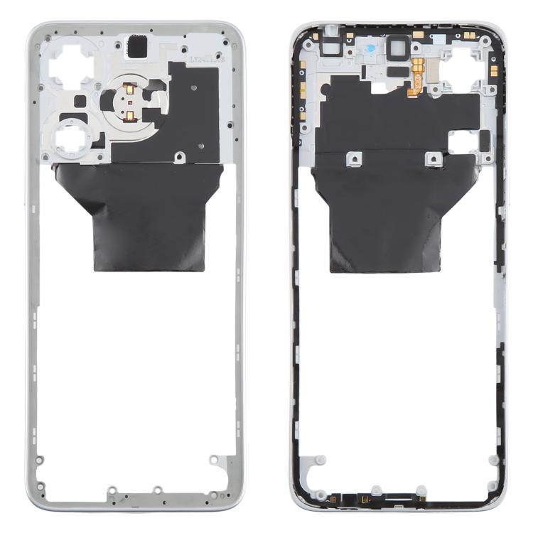 For Xiaomi Redmi Note 13R Original Middle Frame Bezel Plate (Silver)