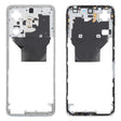 For Xiaomi Redmi Note 13R Original Middle Frame Bezel Plate (Silver) - Frame Bezel Plate by PMc TechLife | Online Shopping South Africa | PMc TechLife | Buy Now Pay Later Mobicred