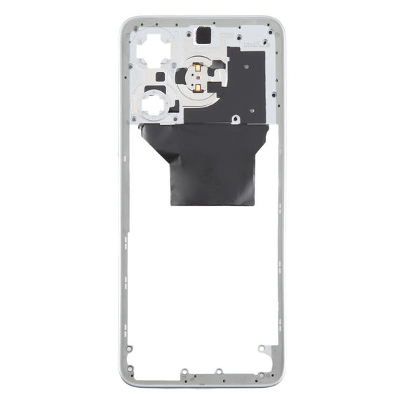 For Xiaomi Redmi Note 13R Original Middle Frame Bezel Plate (Silver)
