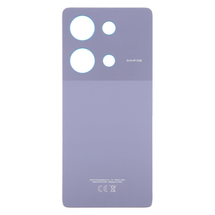 For Xiaomi Poco M6 Pro 4G Original Battery Back Cover(Purple)