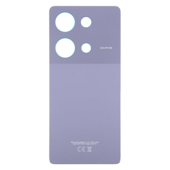 For Xiaomi Poco M6 Pro 4G Original Battery Back Cover(Purple)