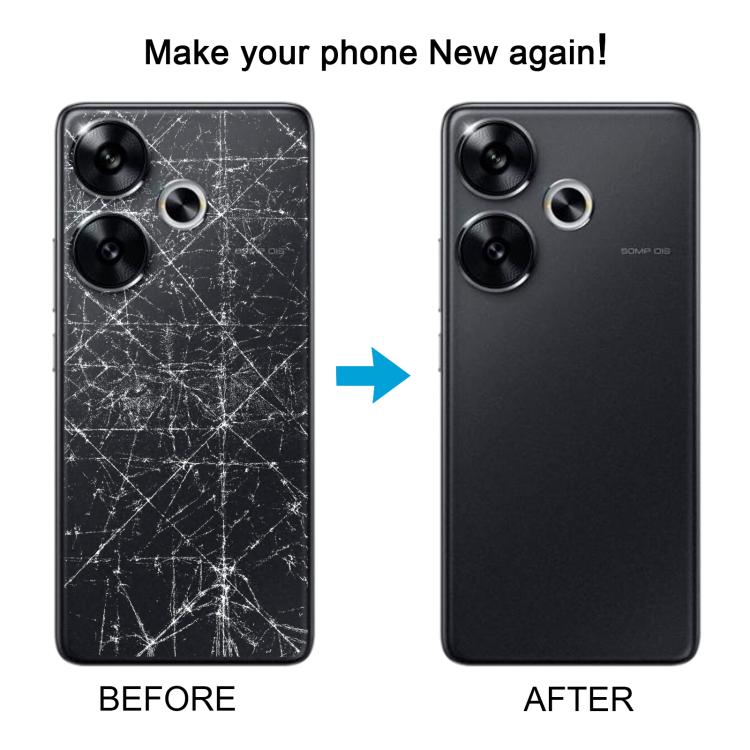 For Xiaomi Poco F6 Original Battery Back Cover(Black)