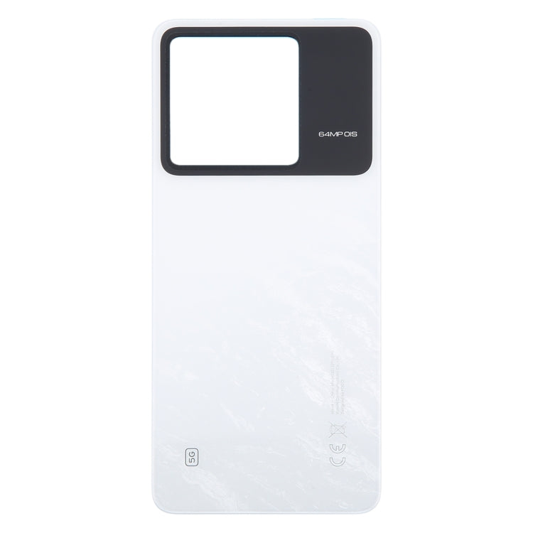 For Xiaomi Poco X6 5G Original Battery Back Cover(White)