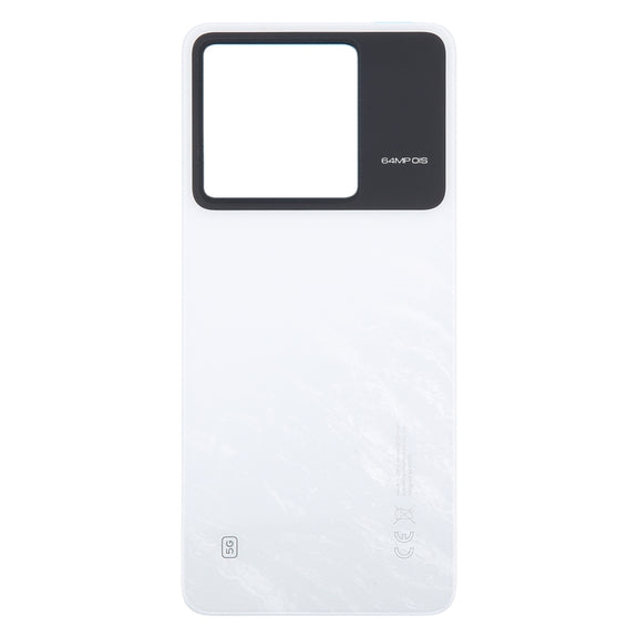 For Xiaomi Poco X6 5G Original Battery Back Cover(White)
