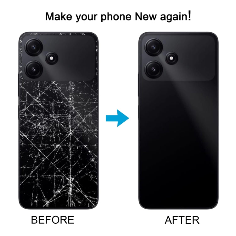 For Xiaomi Poco M6 5G Original Battery Back Cover(Blue)