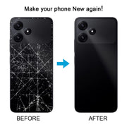 For Xiaomi Poco M6 5G Original Battery Back Cover(Blue)