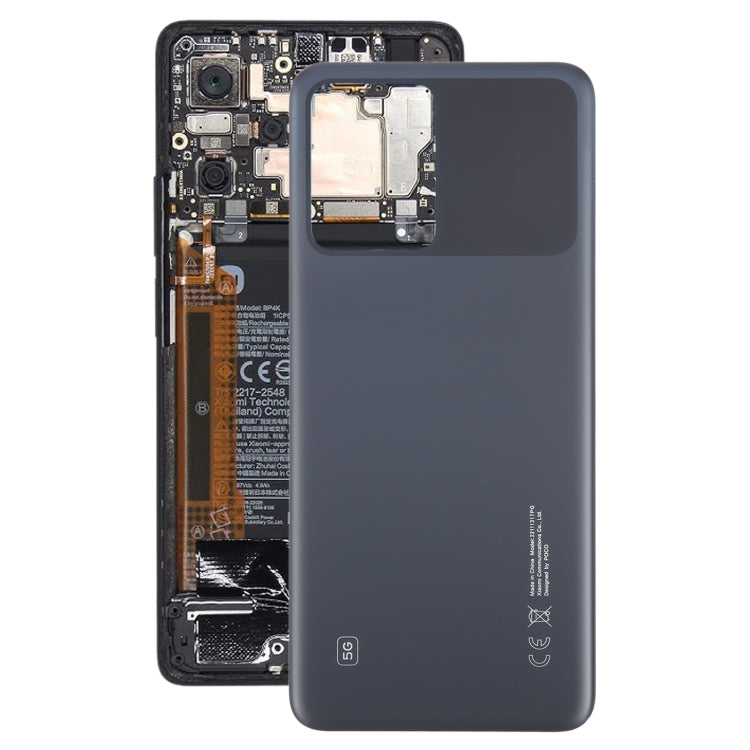 For Xiaomi Poco X5 Original Battery Back Cover(Black)