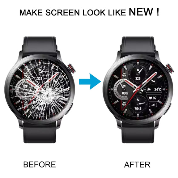 For Honor Watch 4 Pro Original LCD Screen and Digitizer Full Assembly With Frame (Gold)