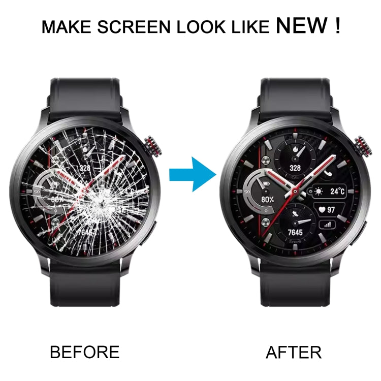 For Honor Watch 4 Pro Original LCD Screen and Digitizer Full Assembly With Frame (Gold)