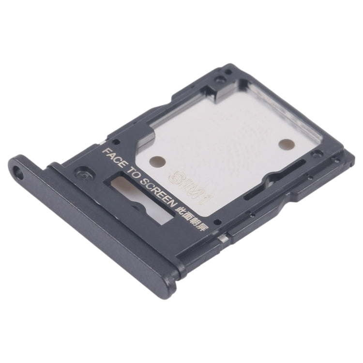 For Xiaomi Redmi Note 13 4G Original SIM Card Tray + SIM / Micro SD Card Tray (Black)