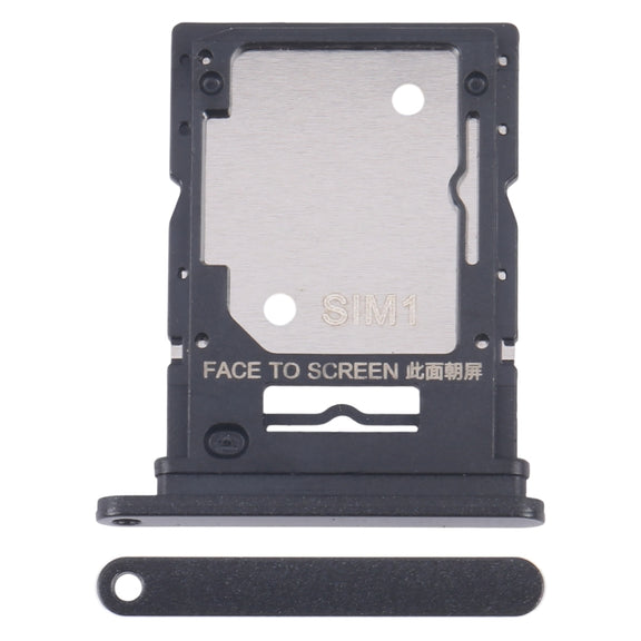 For Xiaomi Redmi Note 13 4G Original SIM Card Tray + SIM / Micro SD Card Tray (Black)