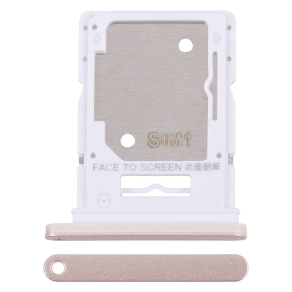 For Xiaomi Redmi 13 4G Original SIM Card Tray + SIM / Micro SD Card Tray (Gold)
