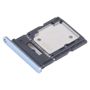 For Xiaomi Redmi 13 4G Original SIM Card Tray + SIM / Micro SD Card Tray (Blue)