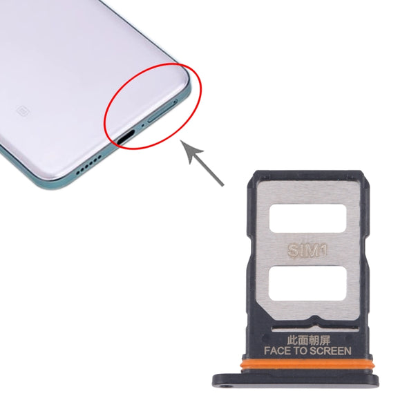 For Xiaomi Poco F6 Original SIM Card Tray + SIM Card Tray (Black)