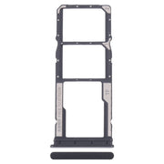 For Xiaomi Poco M6 Original SIM Card Tray + SIM Card Tray + Micro SD Card Tray (Black)
