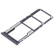 For Xiaomi Poco M6 Original SIM Card Tray + SIM Card Tray + Micro SD Card Tray (Black)