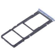 For Xiaomi Poco M6 Original SIM Card Tray + SIM Card Tray + Micro SD Card Tray (Blue)