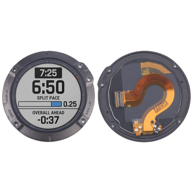 For Garmin Fenix 6 Original LCD Screen with Digitizer Full Assembly(Black)