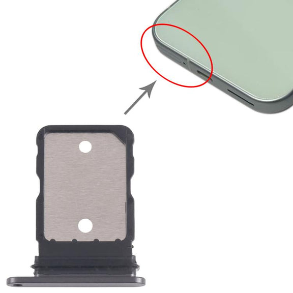 For Google Pixel 9 Pro Original SIM Card Tray (Black)