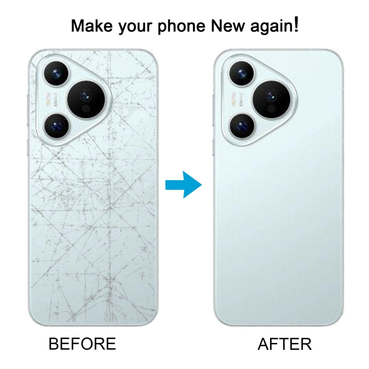 For Huawei Pura 70 Pro+ Battery Back Cover(Silver)