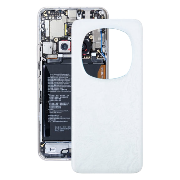 For Honor Magic6 Pro Battery Back Cover(White)