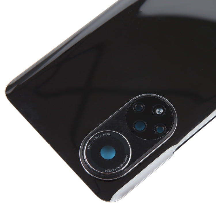 For Huawei Nova 9 Battery Back Cover with Camera Lens(Black)