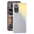 For Huawei Nova 9 Battery Back Cover with Camera Lens(Silver) - Back Cover by PMC Jewellery | Online Shopping South Africa | PMC Jewellery | Buy Now Pay Later Mobicred