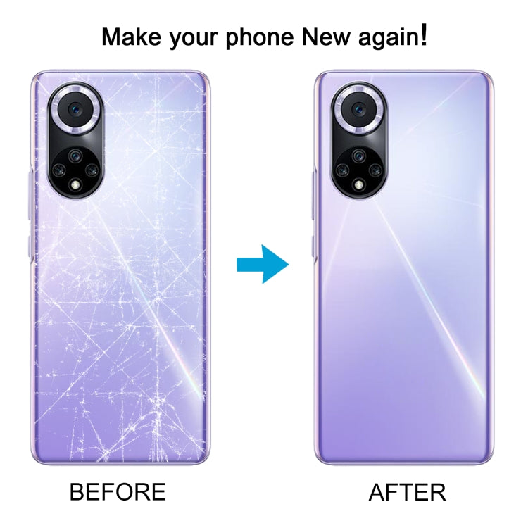 For Huawei Nova 9 Battery Back Cover with Camera Lens(Purple)