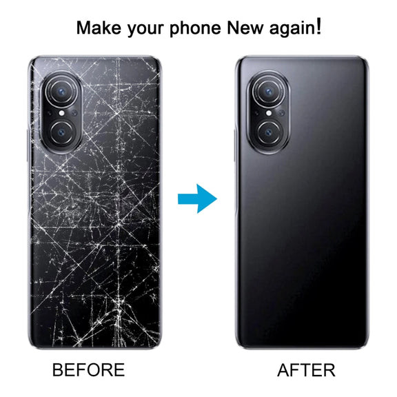 For Huawei Nova 9 SE Battery Back Cover with Camera Lens(Blue)