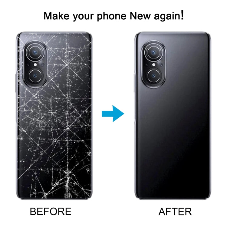 For Huawei Nova 9 SE Battery Back Cover with Camera Lens(Black)