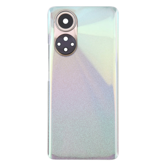 For Honor 50 Battery Back Cover with Camera Lens(Silver)