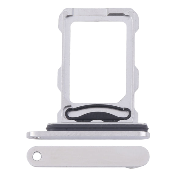 For iPhone 16 Pro Max SIM + SIM Card Tray (White)
