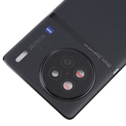 For vivo X90 Battery Back Cover with Camera Lens Cover(Black)