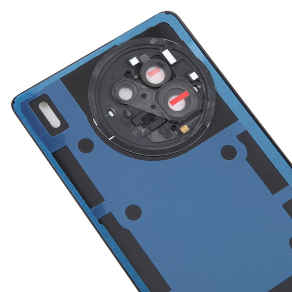 For vivo X90 Battery Back Cover with Camera Lens Cover(Black)