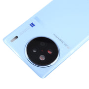 For vivo X90 Battery Back Cover with Camera Lens Cover(Blue)