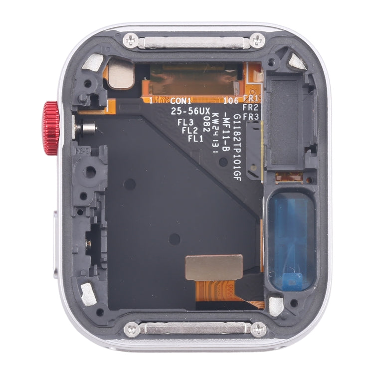For Huawei Watch Fit 3 Original LCD Screen and Digitizer Full Assembly With Frame (Silver)