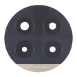 For Realme 13 Pro 10pcs Original Back Camera Lens (Black) - Camera Series by PMC TechLife | Online Shopping South Africa | PMC TechLife | Buy Now Pay Later Mobicred