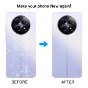 For Realme 12 Original Battery Back Cover with Middle Frame(Green)