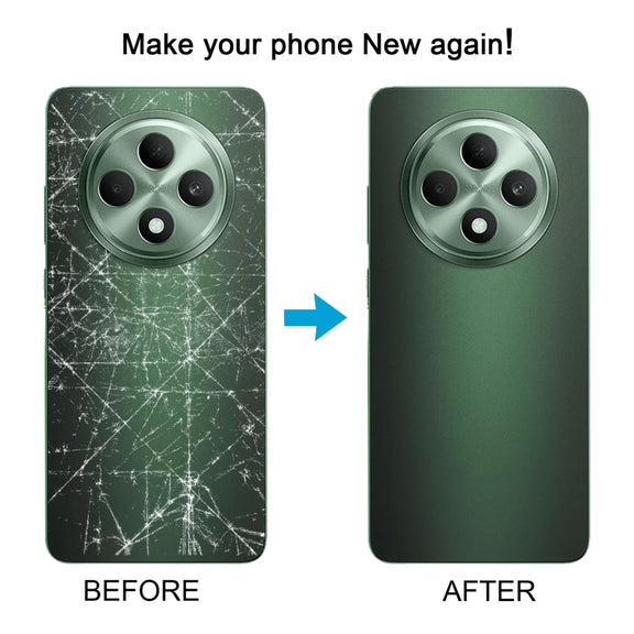 For OPPO F27 Original Battery Back Cover with Camera Lens Cover(Orange)
