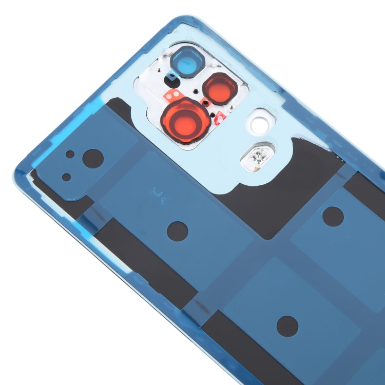 For vivo V30 Pro Battery Back Cover with Camera Lens Cover(Blue)